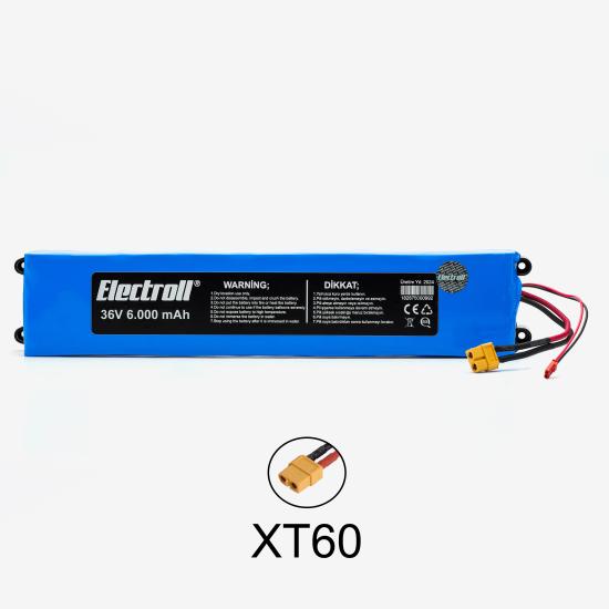 Electroll Pro 36V 6000 mAh Elektrikli Scooter Batarya